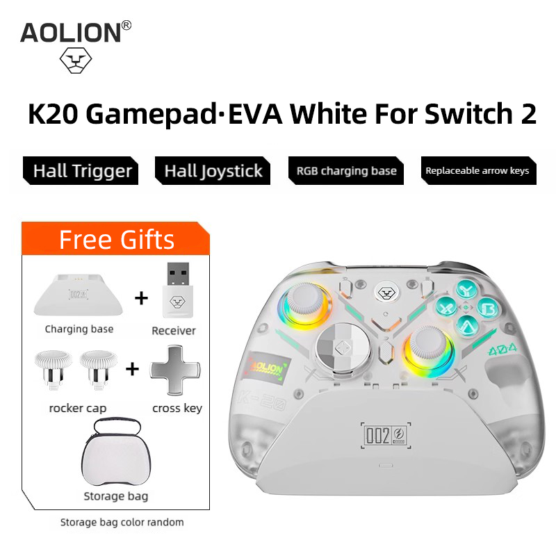 Aolion K20 RGB Wireless Gaming - Nes Controller Usb avaliação e preço